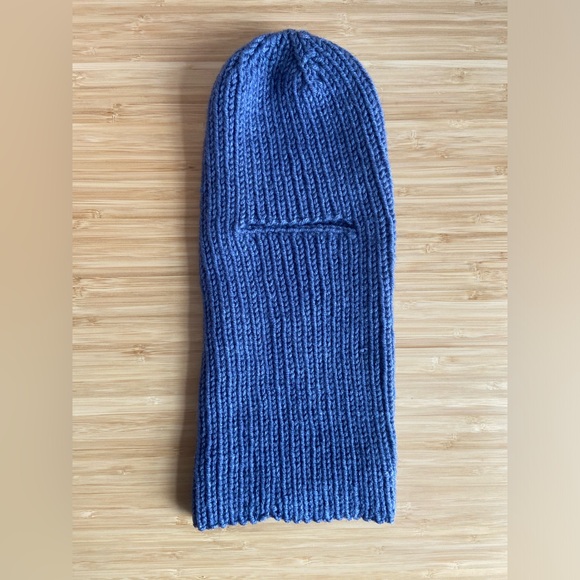 Hand Knit Balaclava New - Never Worn - Picture 1 of 5